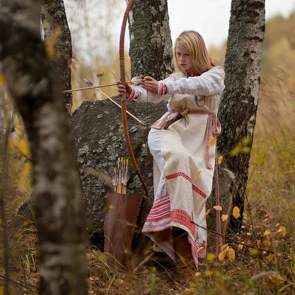 Sexy photo Girls in Slavic costumes in Kaohsiung